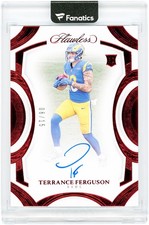 Terrance Ferguson Los Angeles Rams Autographed 2025 Panini Flawless