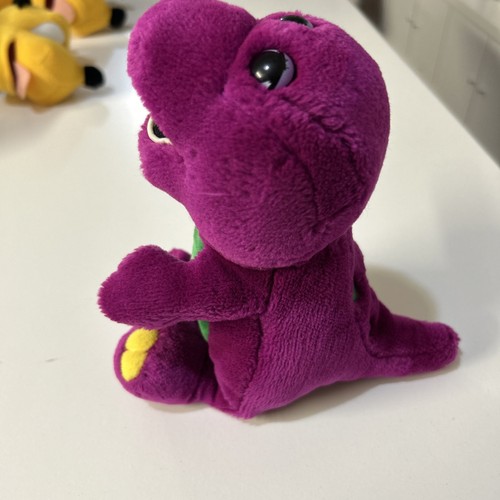 Juguete de peluche vintage de 10 pulgadas de Barney el dinosaurio - Imagen 6 de 12