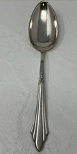 WMF Facher (Fan) 90 Solid Serving Spoon Silverplate Art Deco