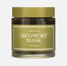 I'M FROM Mugwort Mask 110g Natural Herb, Tea tree, Wash-off, Cooling USA SHIPPER