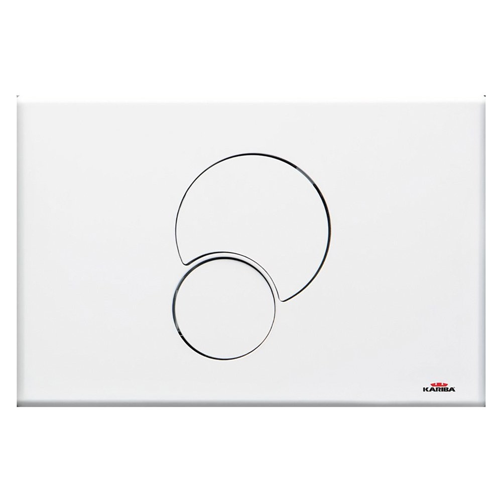 Placca Duo Fidia Kariba Cromata - Rinnova il tuo Bagno in 5 Minuti!