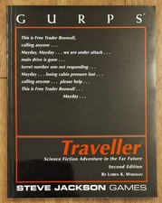 RPG Book GURPS Traveller Core Rule Book 2nd edition by Steve Jackson Games