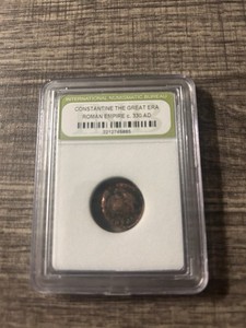 Constantine the Great Era Roman Empire 330 Ad Fragment Coins Inb Certified