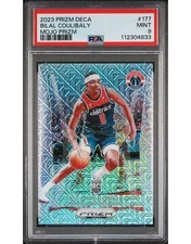 Bilal Coulibaly Mojo Prizm /25 PSA 9 RC 2023-24 Prizm Deca