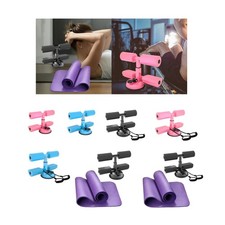 Sit up Assist Bar Situp Aid Adjustable Portable Muscle Training Sit up Exercise