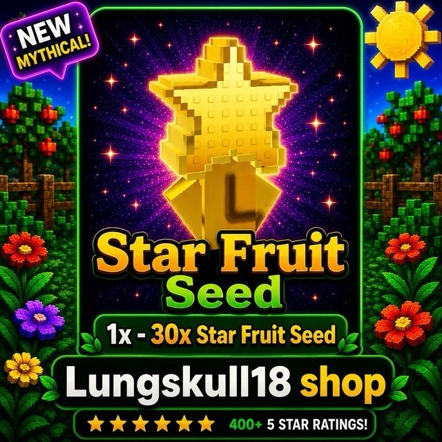 Lungskull18 shop Star Fruit Seeds - Star Fruit Fruit Seeds