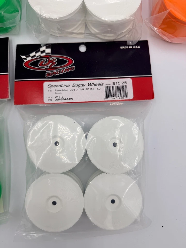 DE ProLine 2WD 4WD Front Rear 2.2 Buggy Carpet Tire Lot Associated Losi New - Image 3 of 4