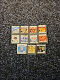 Nintendo 3DS XL Handheld Red Console SPR-001 System Bundle 20 Games & Charger