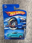 2005 Hot Wheels Kmart Exclusive #100 Red Lines 5/5 TAIL DRAGGER Teal w/5 Spokes