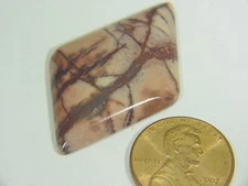 BUTW Spider Web Jasper free form cabochon lapidary jewelry gemstone 7705B
