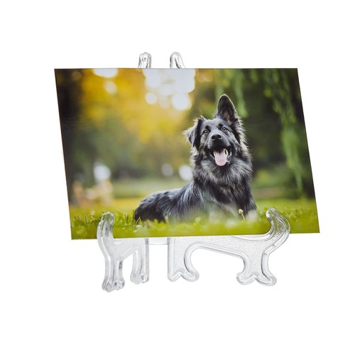 24 Pack 3 Inch Mini Clear Easel Display Stand for Sports Trading Baseball Cards - 第 6/9 張圖片