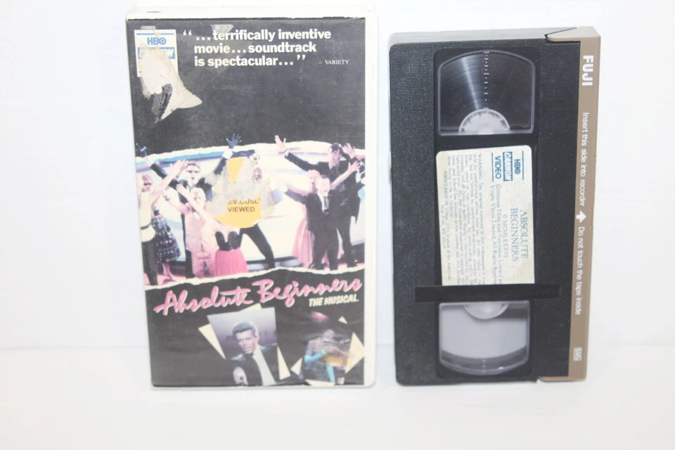 Absolute Beginners The Musical VHS David Bowie, Eddie O'Connell: HBO Cannon - Image 2 of 3
