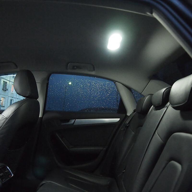 LUX LED Platinum Interior Lighting Kit For Audi A4 B8/B8.5 – 14-Piece Canbus Set, 6000K Cold White