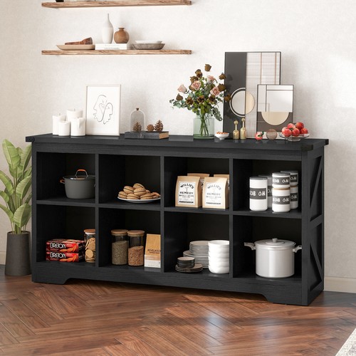 6-8 Cube Storage Horizontal Bookshelf Bookcase Shelf Organizer for Home Office - Picture 5 of 27