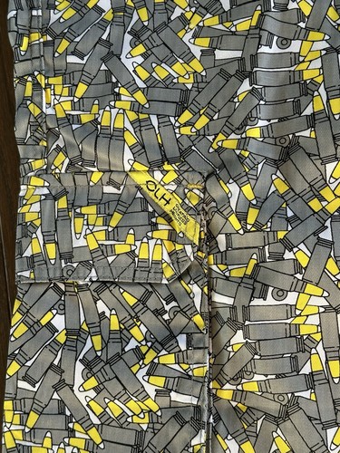Pantaloncini cargo lunghi CLH Creating Limitless Heights grigio giallo proiettili taglia 34 x 15 - Foto 3 di 5