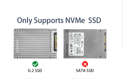 PCI Express 3.0 x8 to 4 x U.2 (SFF-8643) NVMe SSD Adapter Card - Afbeelding 6 van 6