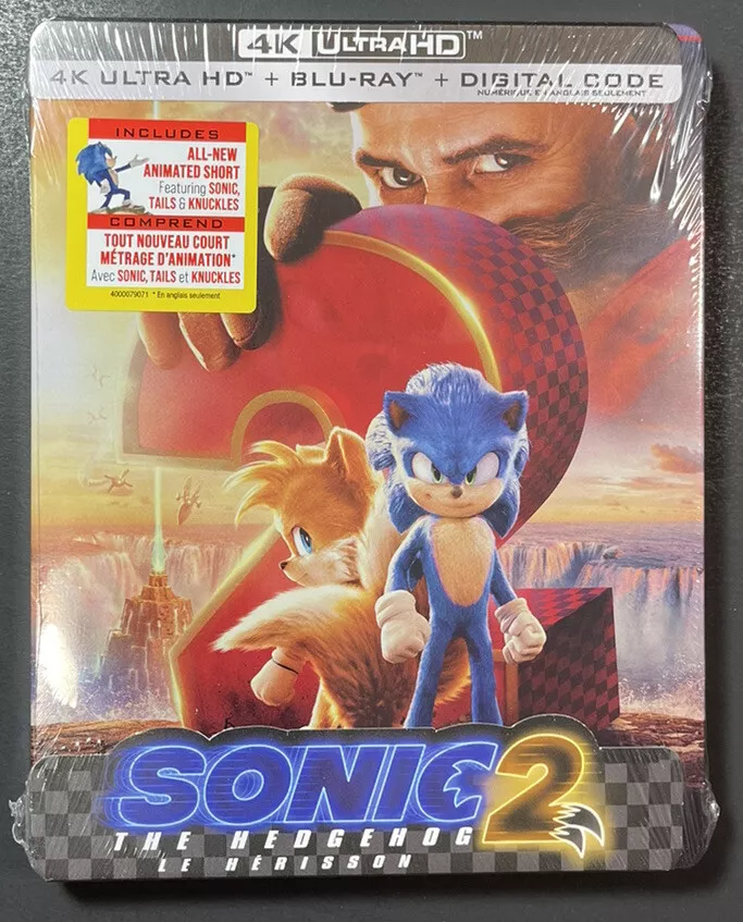 Sonic the Hedgehog 2 Steelbook (4K Ultra HD/BD) (2022)