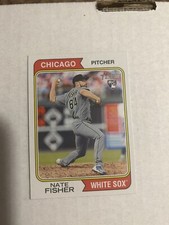 Nate Fisher Rookie Card RC 2023 Topps Heritage #352 Chicago White Sox