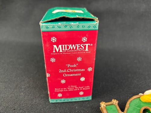 Classic Pooh 2nd Christmas Ornament Midwest - Retired NEW - Picture 6 of 8
