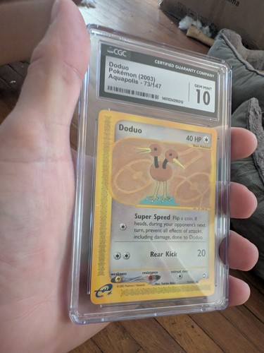 Doduo graded CGC 10 for sale on eBay