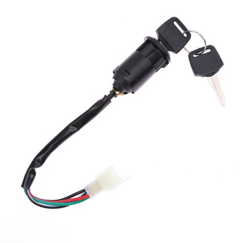 1 Set 50cc-250cc ATV With Wire Start Switch Door Locks Ignition Key Switch - Picture 7 of 12