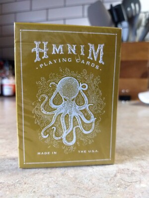 トランプ HMNIM playing cards GLAY & GOLD HMNIM Gold Playing Cards - Hi My Name Is Mark Gold Edition