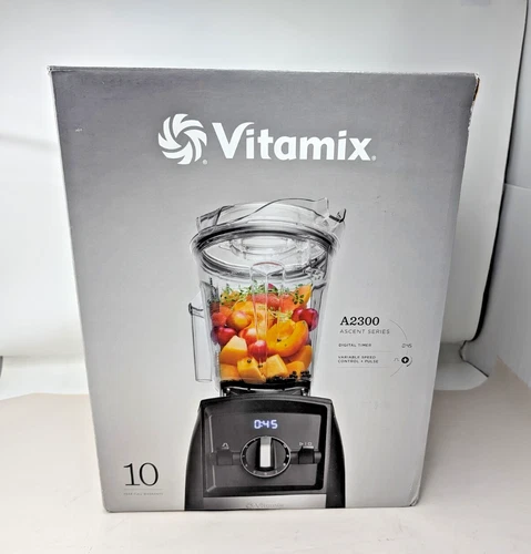 Vitamix Slate A2300 Ascent Series Smart Blender, 64 oz Low-Profile Container
