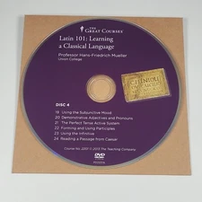 The Great Courses Latin 101 Learning a Classical Language DVD Replacement Disc 4