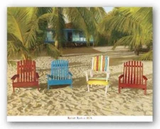 Grab A Chair Robin Renee Hix Art Print 18x24