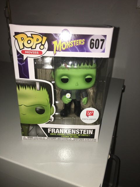 Funko Pop! Universal Monsters #607 Frankenstein w/ Flower Walgreens Exclusive | eBay