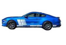 Custom For All Cars Sticker Side Body Stripe Racing Sport Graphics Vinyl Decals