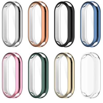 Screen Full Cover Plating TPU Watch Protective Case For Xiaomi Band 9/9 NFC