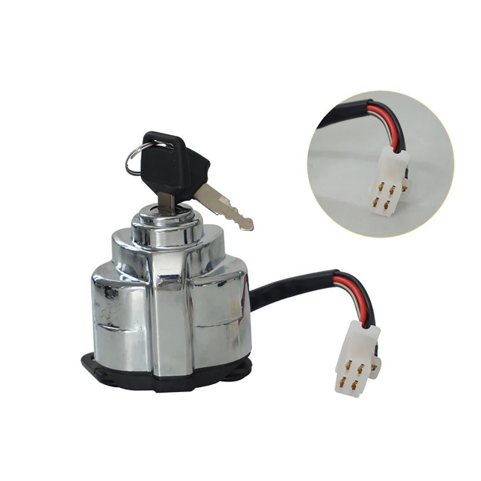 Ignition Switch Gas Tank Cap Lock Key for Honda Shadow VLX VT 600 - Image 2 of 4