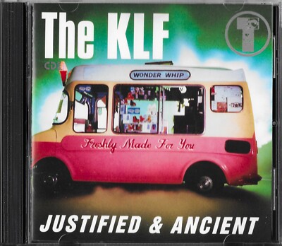 THE KLF - Justified & Ancient (Promo CDS/1992 Arista Records ASCD-2403) 5 Tracks
