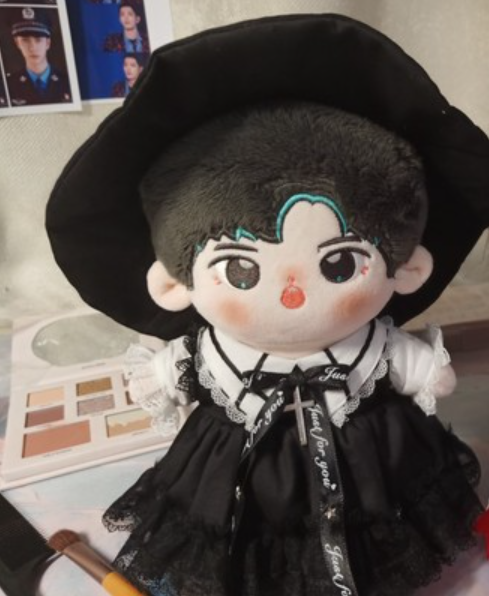 20cm KPOP WANNA ONE NCT V JUNGKOOK Plush Doll's Clothes Dress suit【no doll】