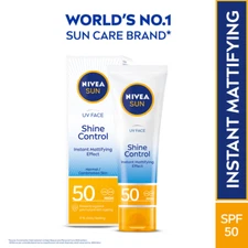 NIVEA Sun Shine Control SPF 50 Sunscreen (50ml)- Free Shipping
