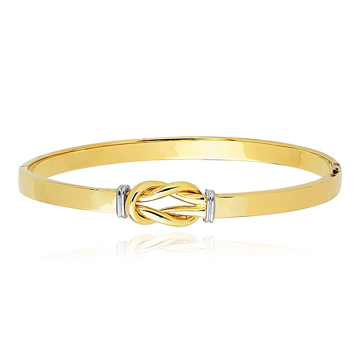 Amazon.com: MANZHEN Simple Knot Love Knot Bangle Adjustable Open Cuffs  Bracelet for Women Tie the Knot Bangle (gold): Clothing, Shoes & Jewelry