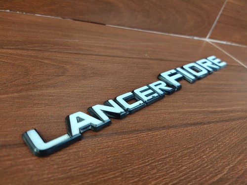 Mitsubishi Lancer FIORE Rear Trunk emblem Badge 1982-1983 - Picture 5 of 14