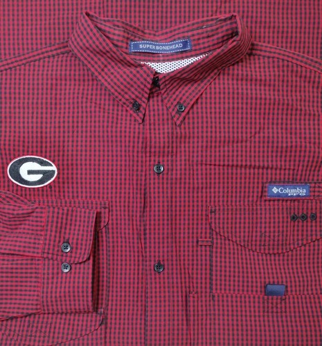 Columbia PFG Plaid Fishing Shirt 