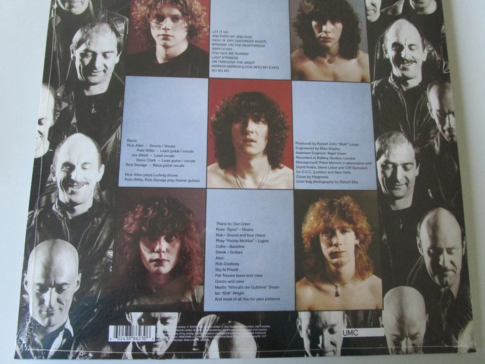 Picture Disc Brand New Sealed .Def Leppard ‎– High 'N' Dry Vinyl, LP,  2022 - Image 2 of 3