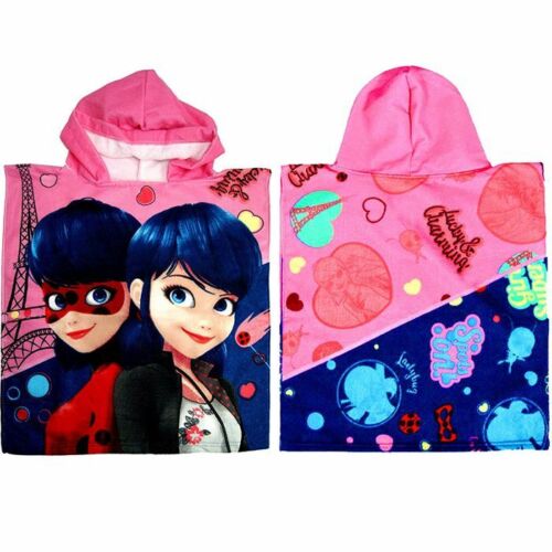 Lady Bug Polyester Hooded Poncho Towel - Picture 1 of 1