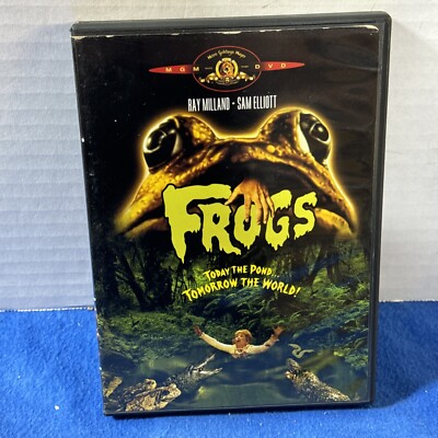 Frogs DVD 1972 Ray Milland Sam Elliott Horror Movie Widescreen | eBay