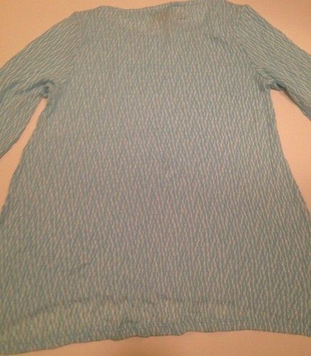 NWT! Chelsea & Theodore Tops Women's Size Small Large XL or XXL Blue Pink or Tan - Picture 4 of 24