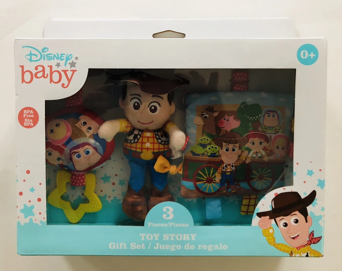 Disney Baby Toy Story Gift Set Woody Buzz Jessie Bullseye Stuffed Doll