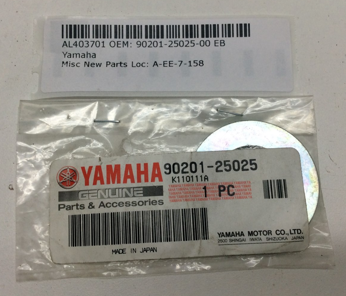 ポラリス4枚 Yamaha OEM New Plate Washer Apex Vector SE LTX RS 90201-25025-00