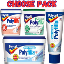 Polycell Multi-purpose Polyfilla Ready Mixed Wall Crack Filler Sealant Strip UK