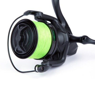 Sonik HeroX Spodrolle Ready Loaded mit 200m/30lb Hypa-Viz Braid BC0031