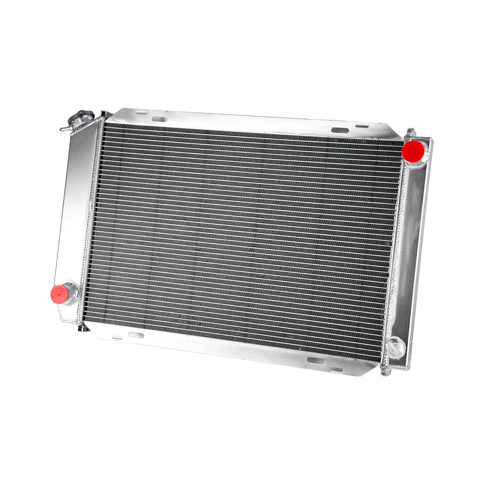 Radiador de aluminio de 3 filas para Ford Mustang GT LX 1979-1993 1989 5,0 L V8 MT Foto 3 de 4