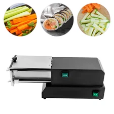 Electric French Fry Cutter Commercial Potato Cutter Slicer 1/2" 3/8" Grid Blades