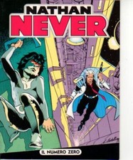 Fumetto albetto NATHAN NEVER ALLEGATO AL NUMERO 7 numero 0 IL NUMERO ZERO